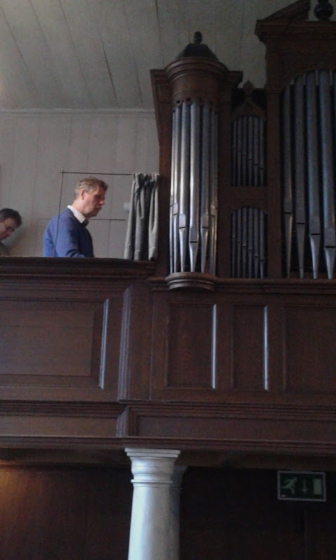 Spel op het orgel